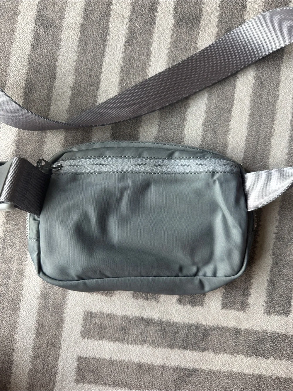 Lululemon Gray Belt Bag
